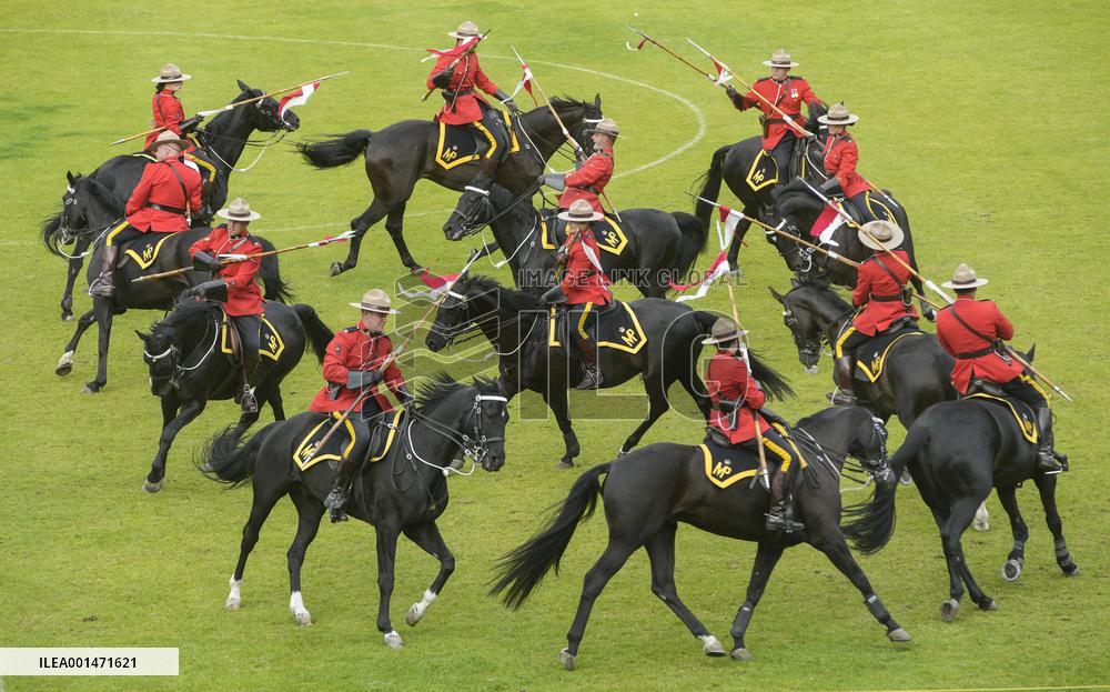 CANADA-BURNABY-RCMP-MUSICAL RIDE