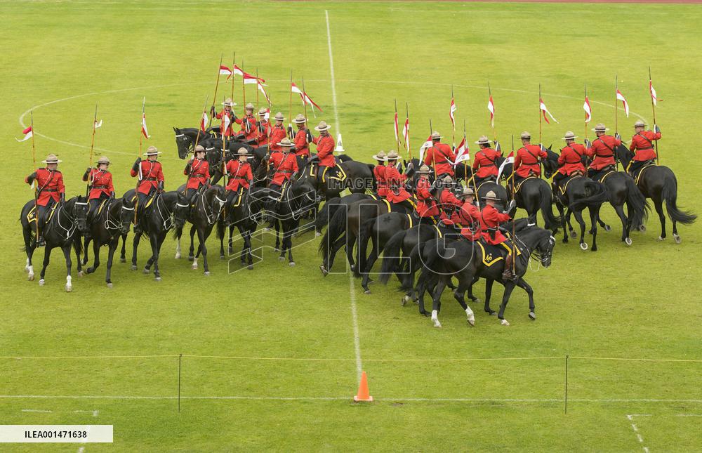CANADA-BURNABY-RCMP-MUSICAL RIDE