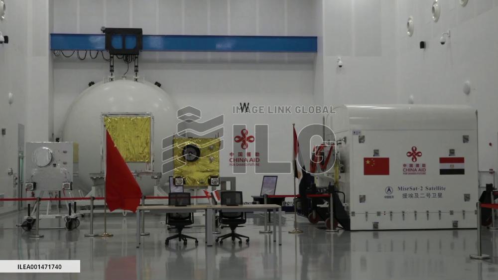 China-funded prototype satellites delivered to Egypt