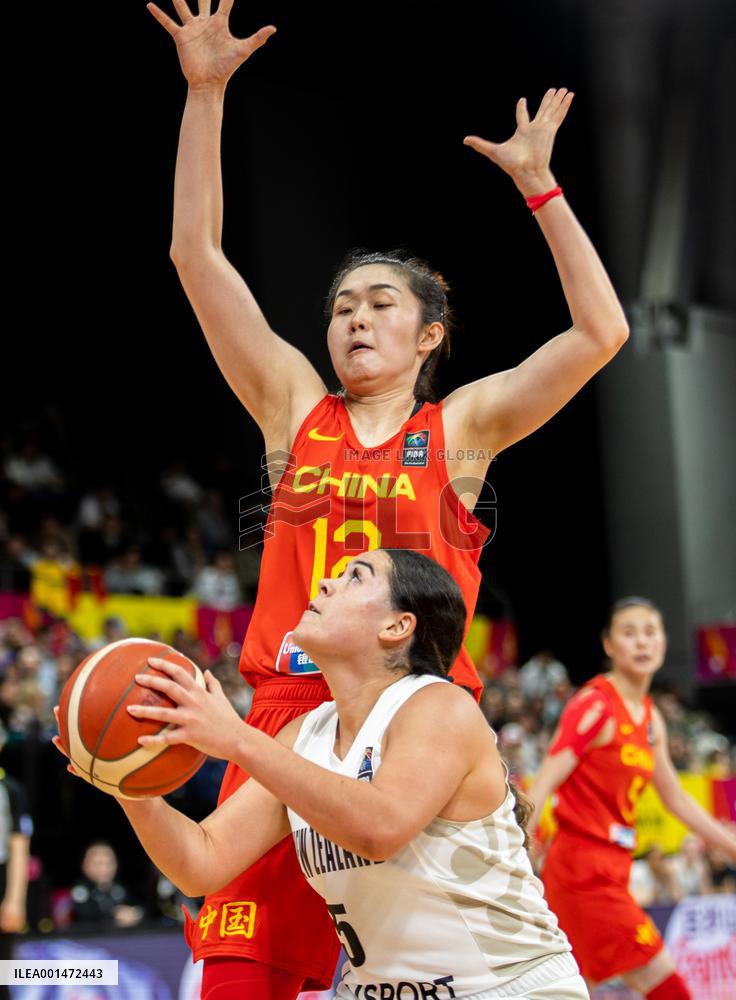 (SP)AUSTRALIA-SYDNEY-BASKETBALL-FIBA WOMEN'S ASIA CUP-CHN VS NZL