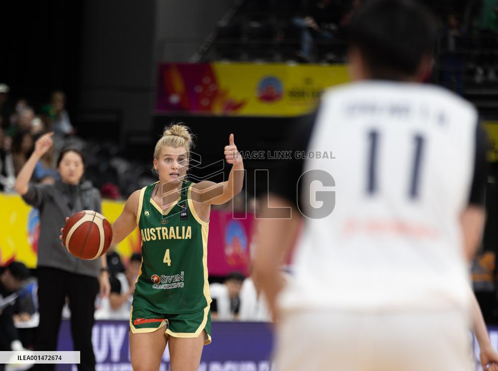 (SP)AUSTRALIA-SYDNEY-BASKETBALL-FIBA WOMEN'S ASIA CUP-AUSTRALIA VS CHINESE TAIPEI