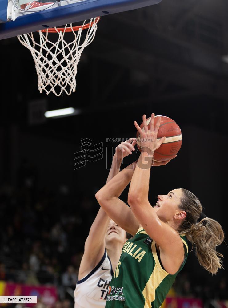 (SP)AUSTRALIA-SYDNEY-BASKETBALL-FIBA WOMEN'S ASIA CUP-AUSTRALIA VS CHINESE TAIPEI