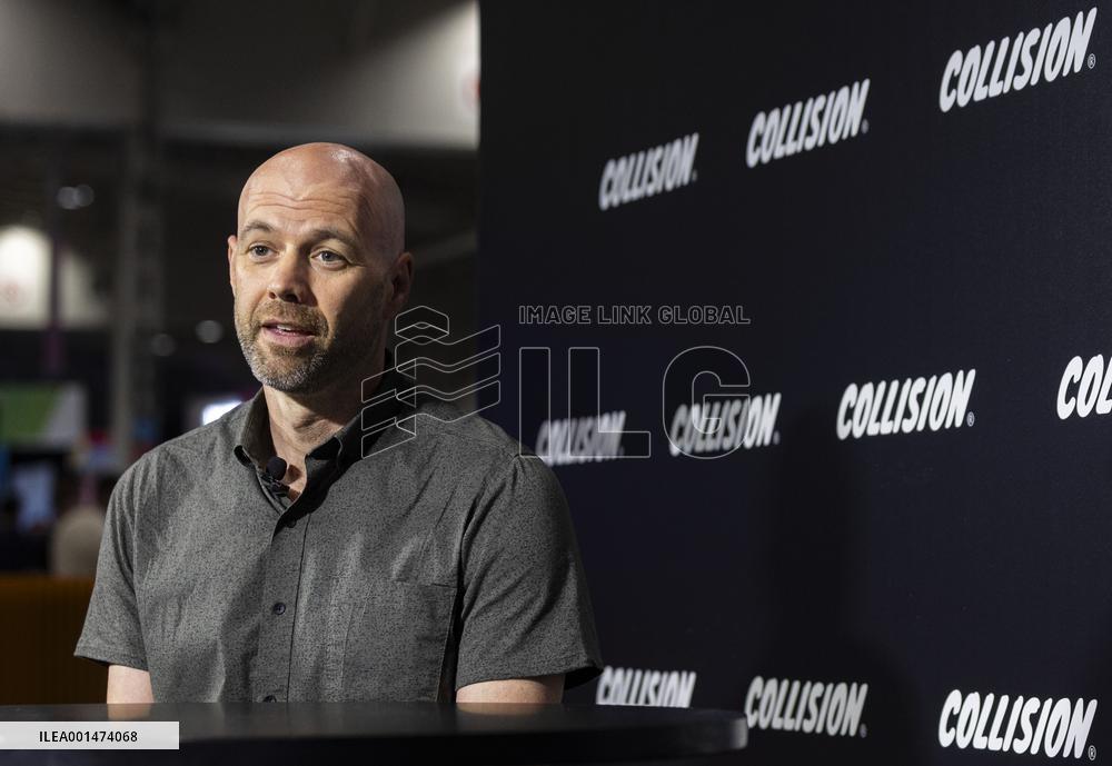 CANADA-TORONTO-2023 COLLISION CONFERENCE-INTERVIEW