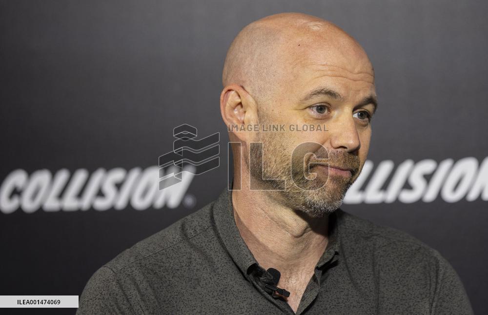 CANADA-TORONTO-2023 COLLISION CONFERENCE-INTERVIEW