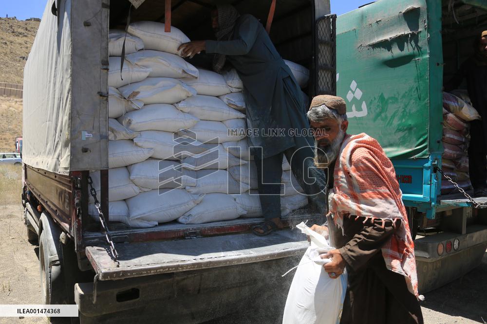 AFGHANISTAN-PUL-E-ALAM-CHINESE DONATION-EID AL-ADHA