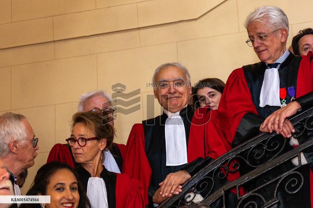 Angela Merkel Receives Honorary Doctorate - Paris