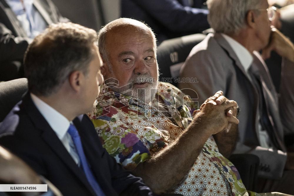 Macron Opens Cosquer Mediterranee - Marseille