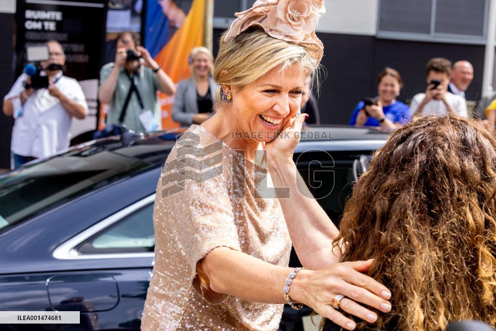Queen Maxima Opens Qredits HQ - Netherlands