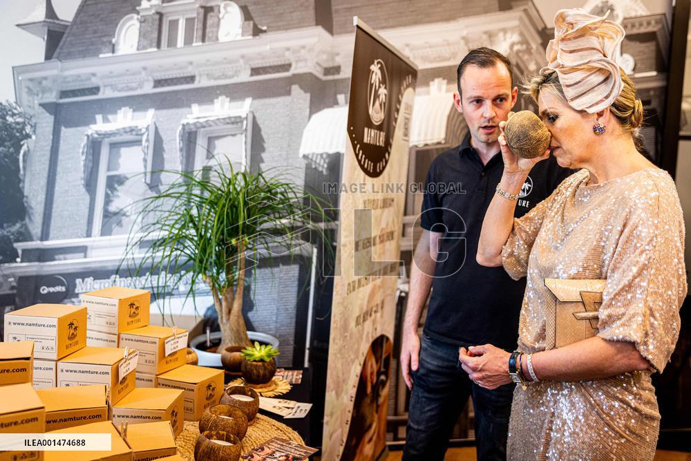 Queen Maxima Opens Qredits HQ - Netherlands