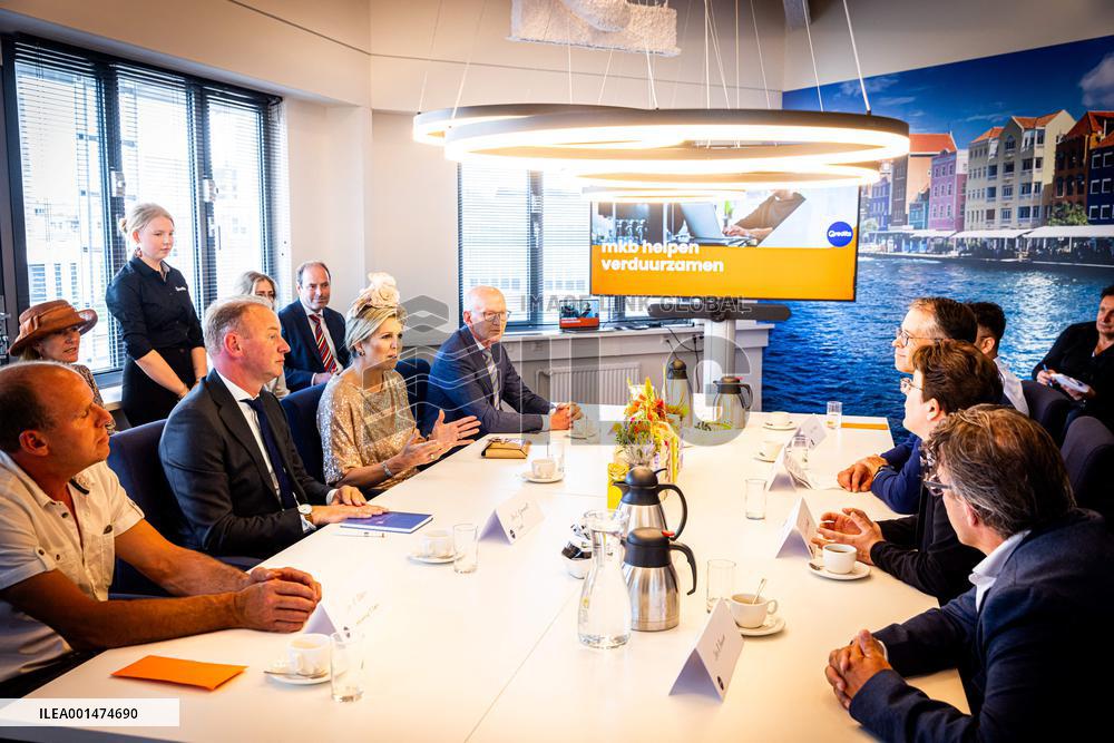 Queen Maxima Opens Qredits HQ - Netherlands