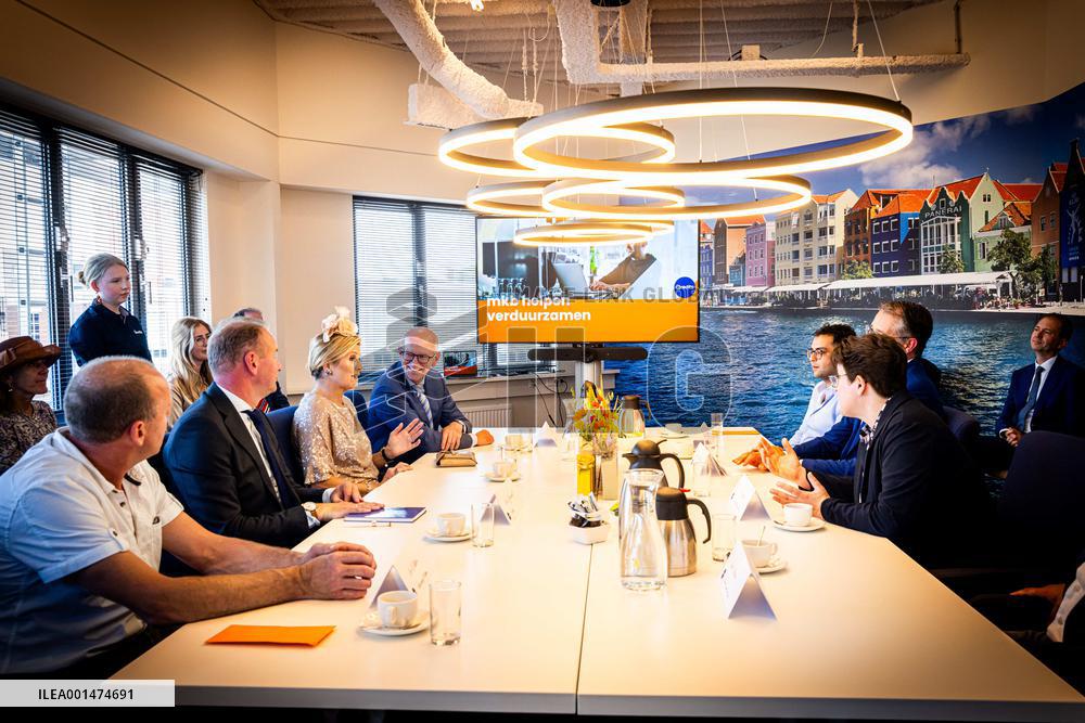 Queen Maxima Opens Qredits HQ - Netherlands
