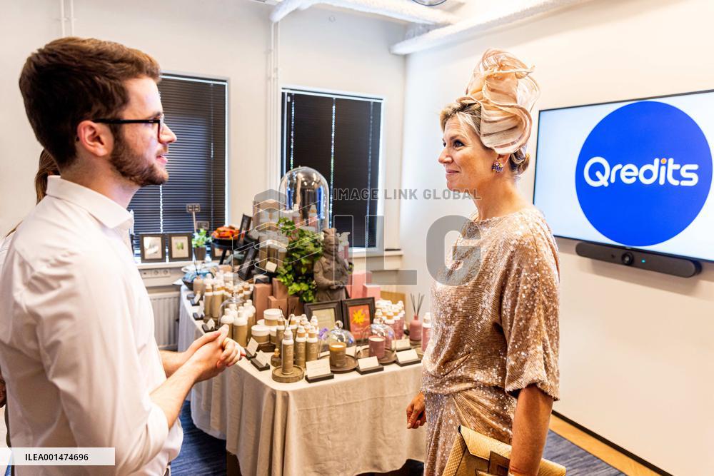 Queen Maxima Opens Qredits HQ - Netherlands