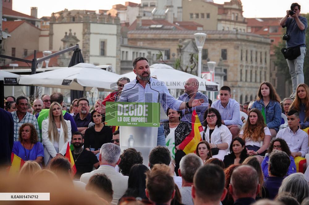 Far-Right Abascal Holds Pre-Campaign Event - Gijon