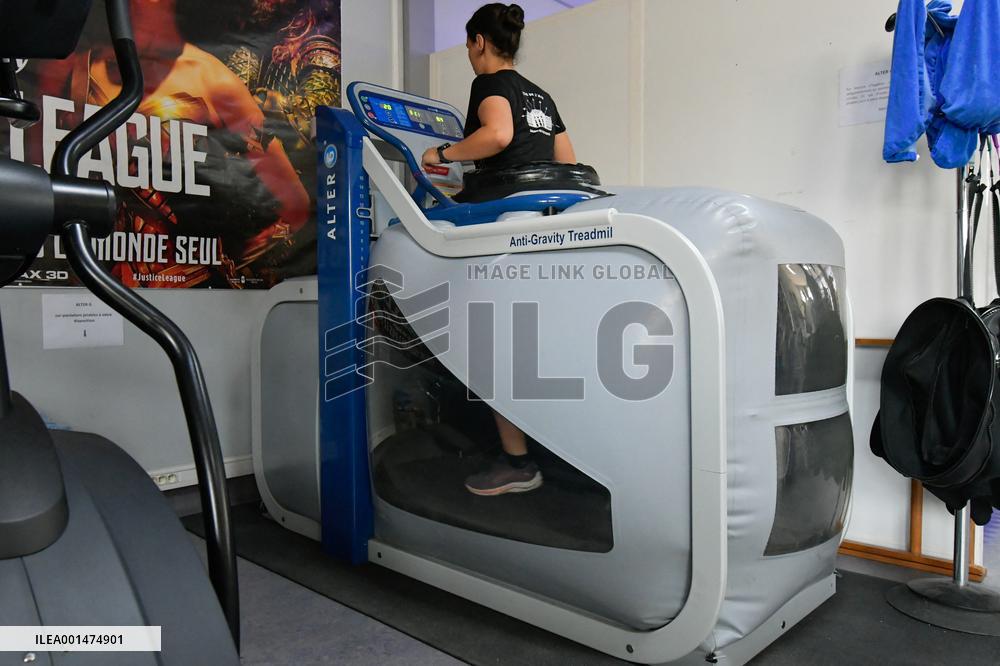 Macron Visits Military Hospital - Marseille