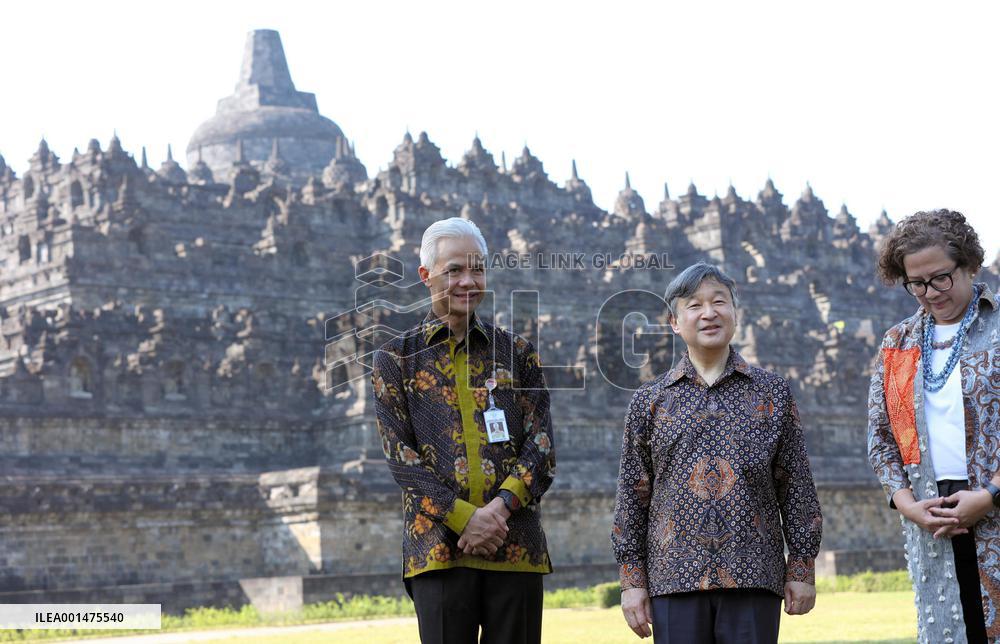 Japanese emperor in Indonesia
