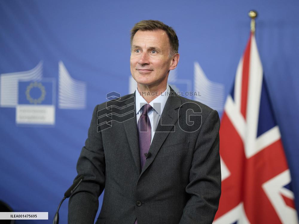 Signing Of A Post-Brexit Cooperation Agreement Between UK And EU - Brussels
