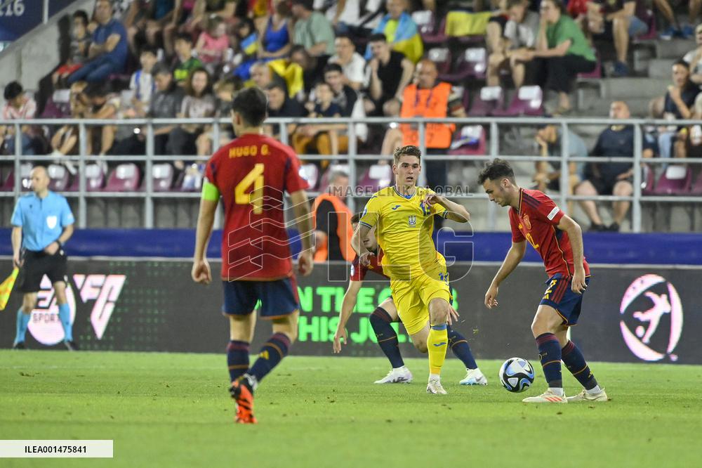 Ukraine 2-2 Spain in U21 EURO match