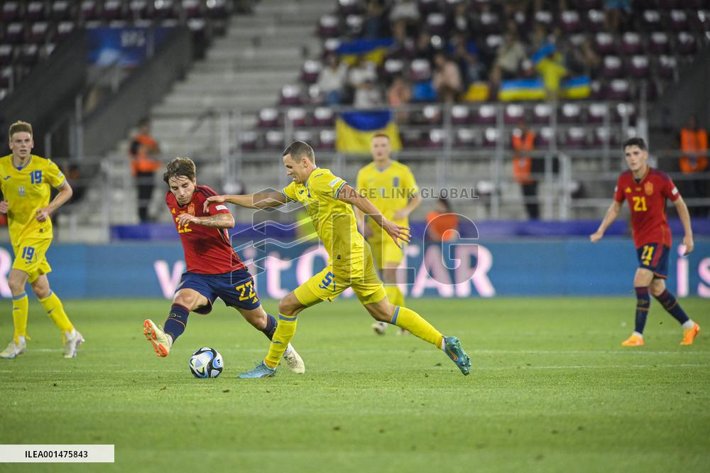 Ukraine 2-2 Spain in U21 EURO match