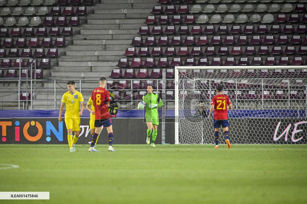 Ukraine 2-2 Spain in U21 EURO match