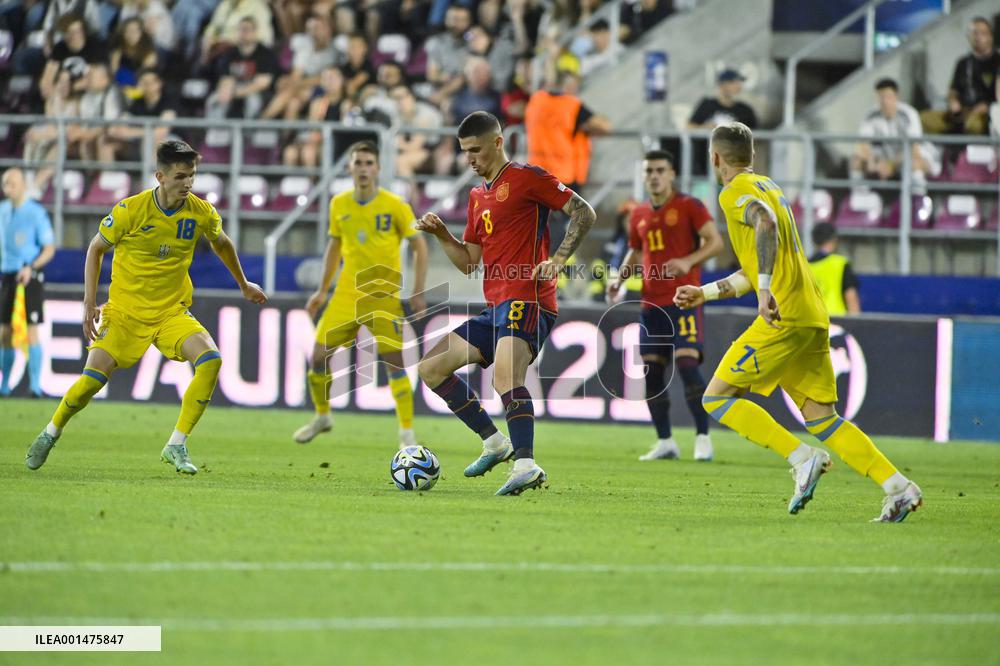 Ukraine 2-2 Spain in U21 EURO match