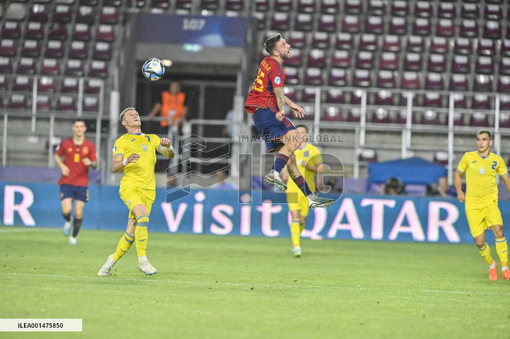 Ukraine 2-2 Spain in U21 EURO match