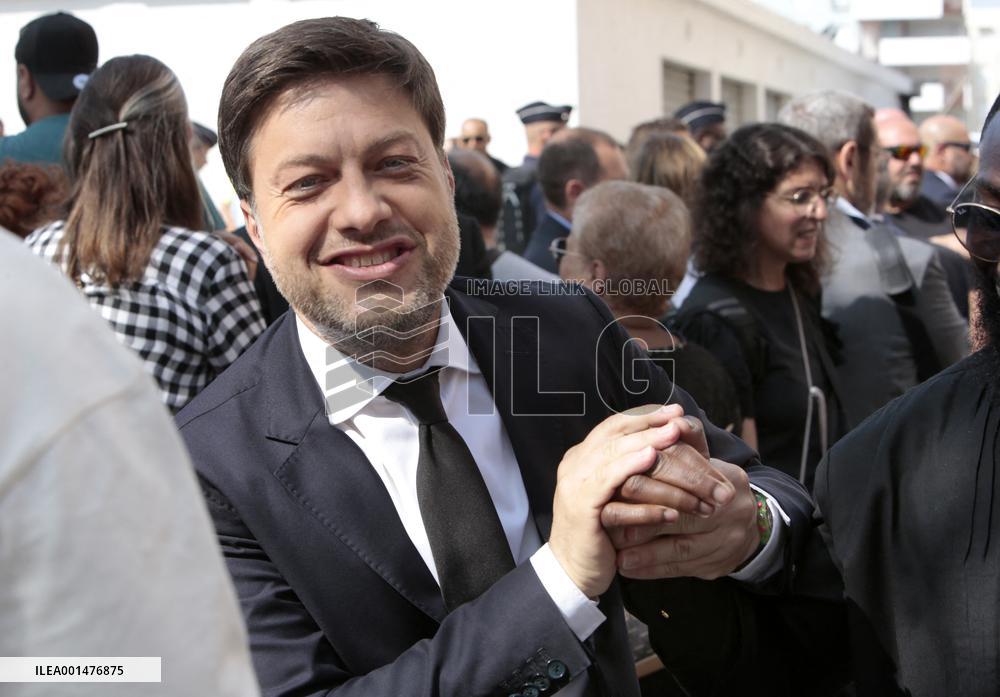President Macron Visits The Benza District - Marseille