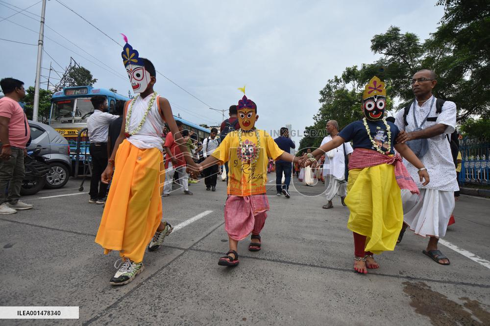 Hindus Celebrate Ulta-Rath Yatra - India