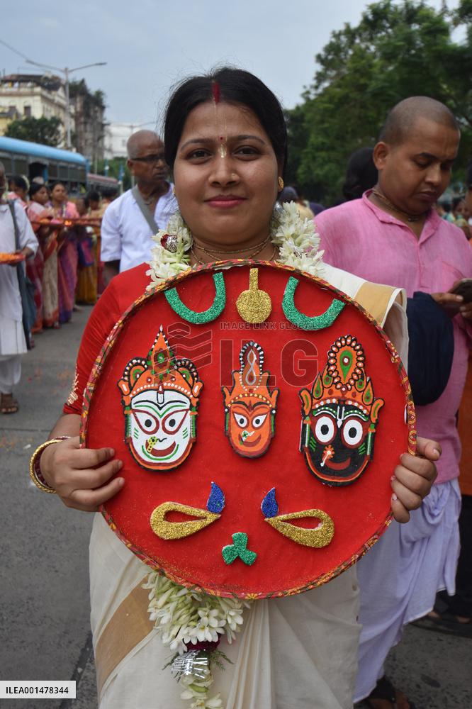 Hindus Celebrate Ulta-Rath Yatra - India