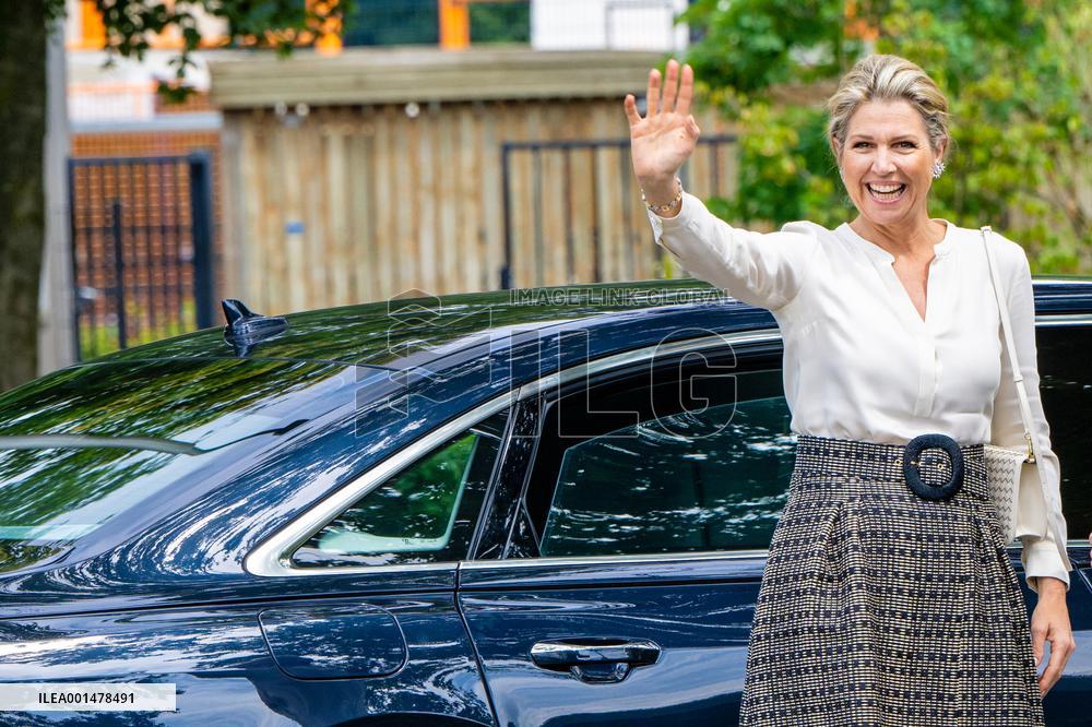 Queen Maxima Visit To Residential Area - Netherlands