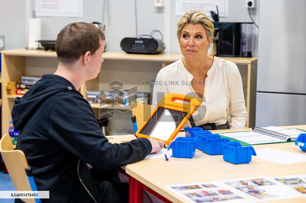 Queen Maxima Visit To Residential Area - Netherlands