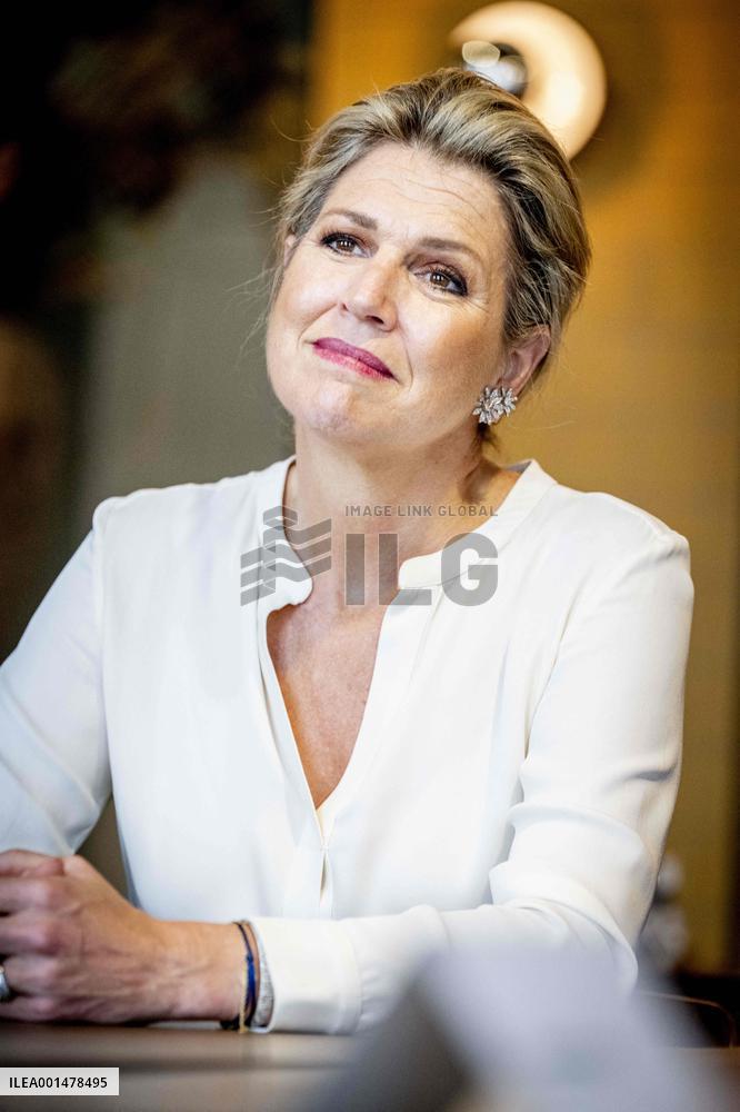 Queen Maxima Visit To Residential Area - Netherlands