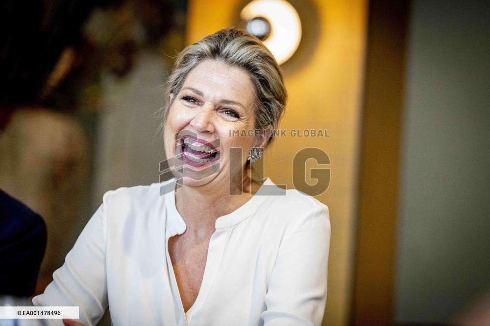 Queen Maxima Visit To Residential Area - Netherlands