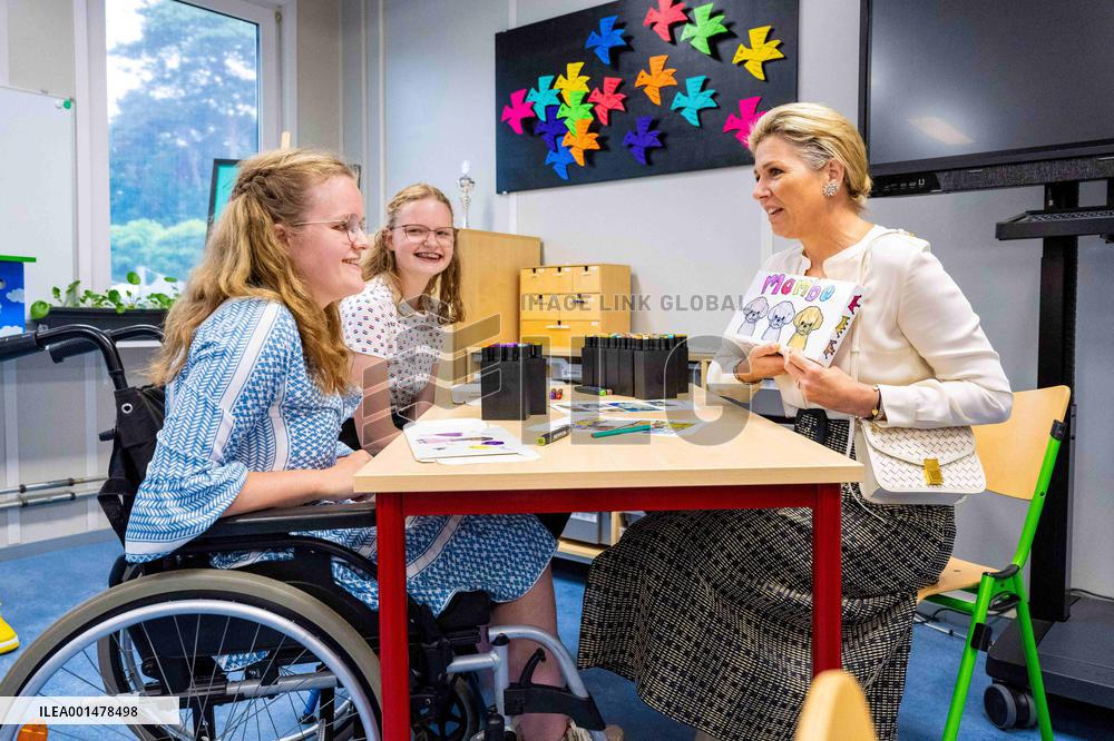Queen Maxima Visit To Residential Area - Netherlands