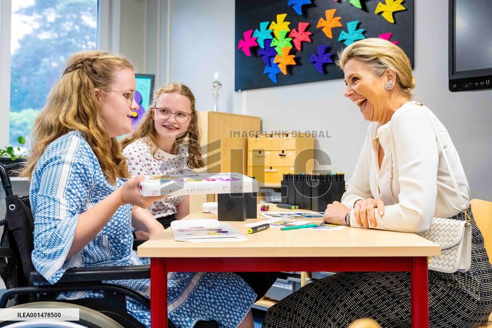 Queen Maxima Visit To Residential Area - Netherlands