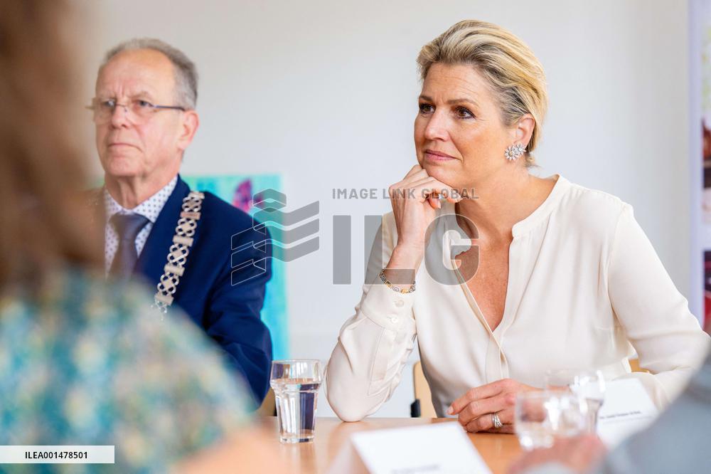 Queen Maxima Visit To Residential Area - Netherlands