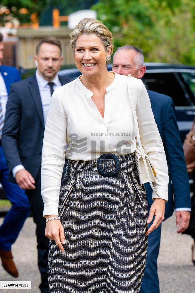 Queen Maxima Visit To Residential Area - Netherlands