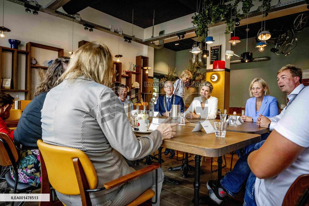 Queen Maxima Visit To Residential Area - Netherlands