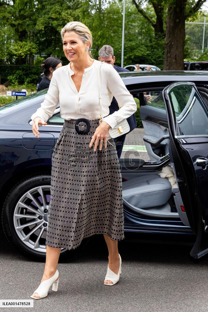 Queen Maxima Visit To Residential Area - Netherlands