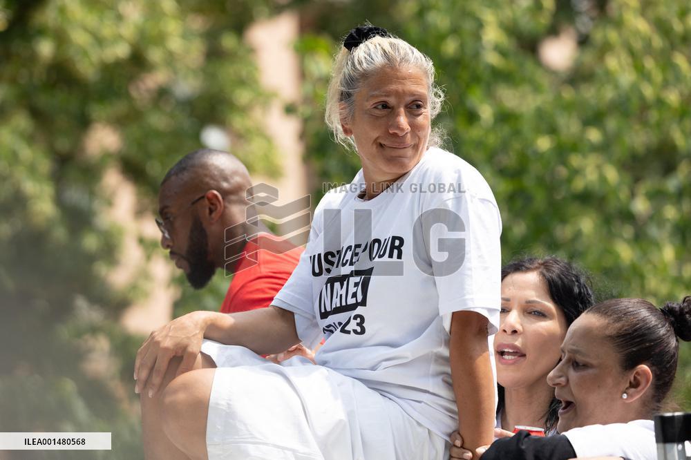 Commemoration march for Nahel - Nanterre