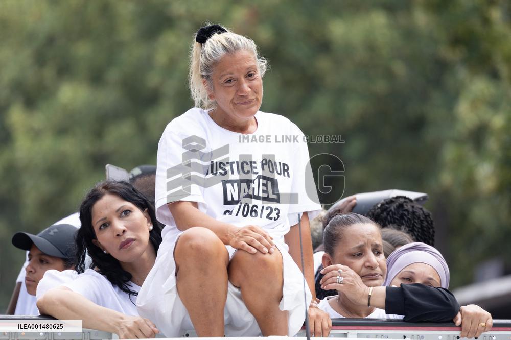 Commemoration march for Nahel - Nanterre