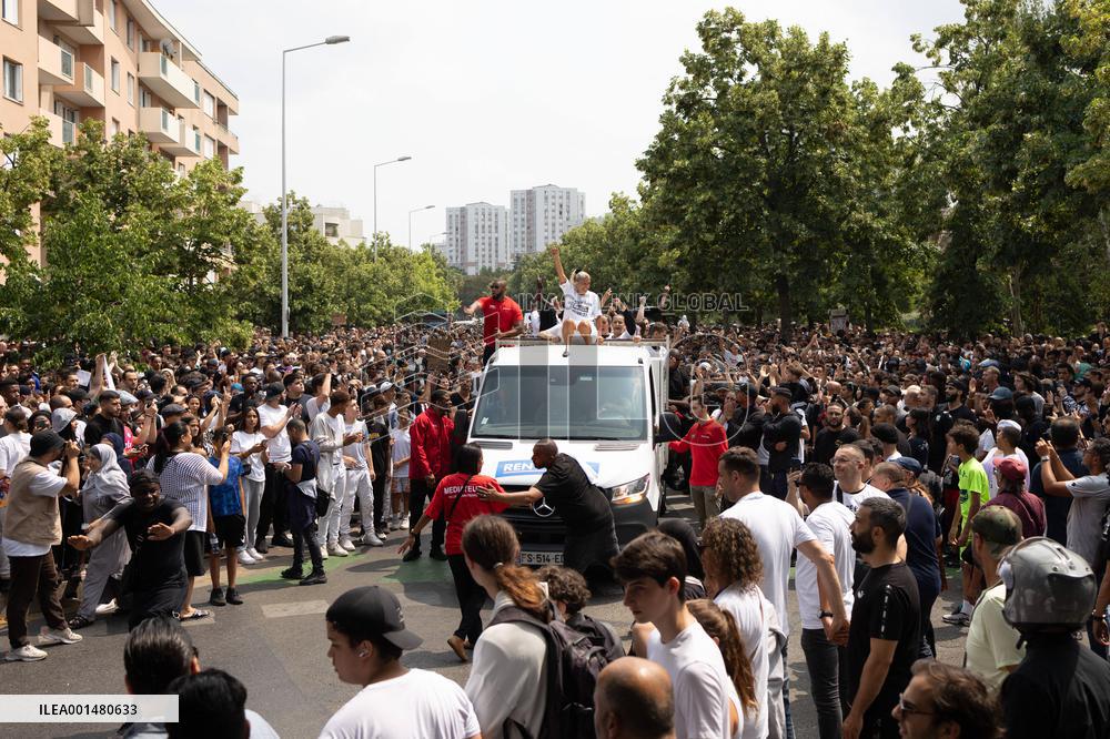 Commemoration march for Nahel - Nanterre