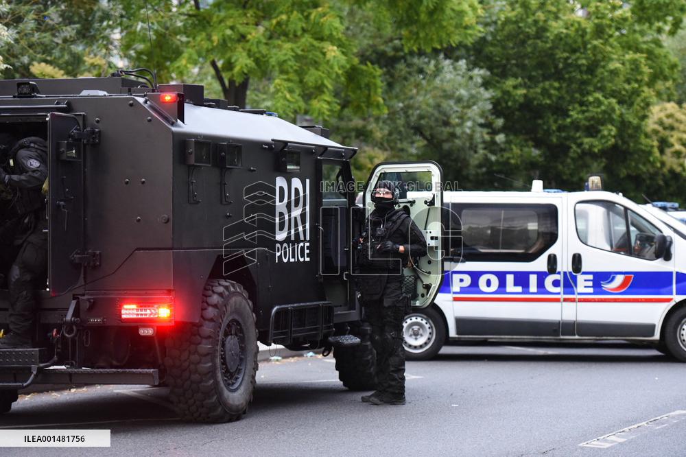 BRI Deployed To Oppose Riots - Nanterre