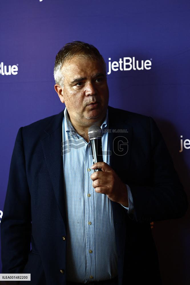 Jetblue Airbus A321 Neo Transatlantic Flight Inauguration - Paris