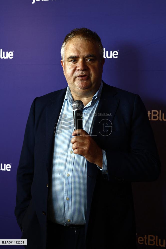 Jetblue Airbus A321 Neo Transatlantic Flight Inauguration - Paris