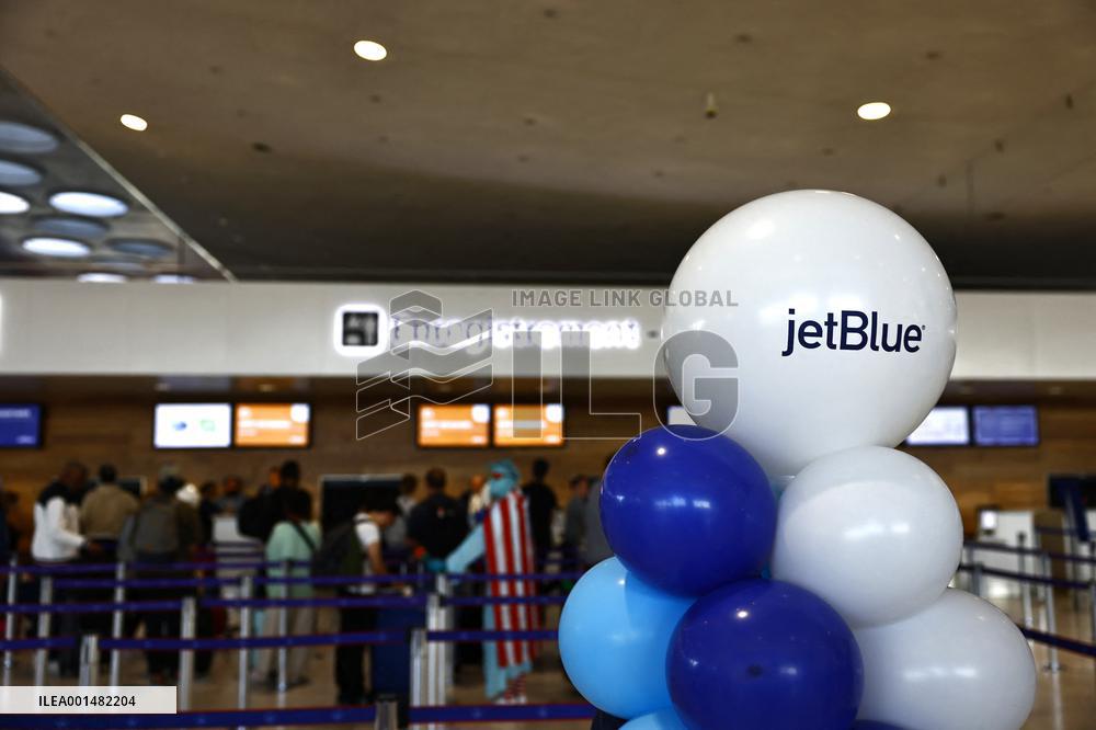 Jetblue Airbus A321 Neo Transatlantic Flight Inauguration - Paris