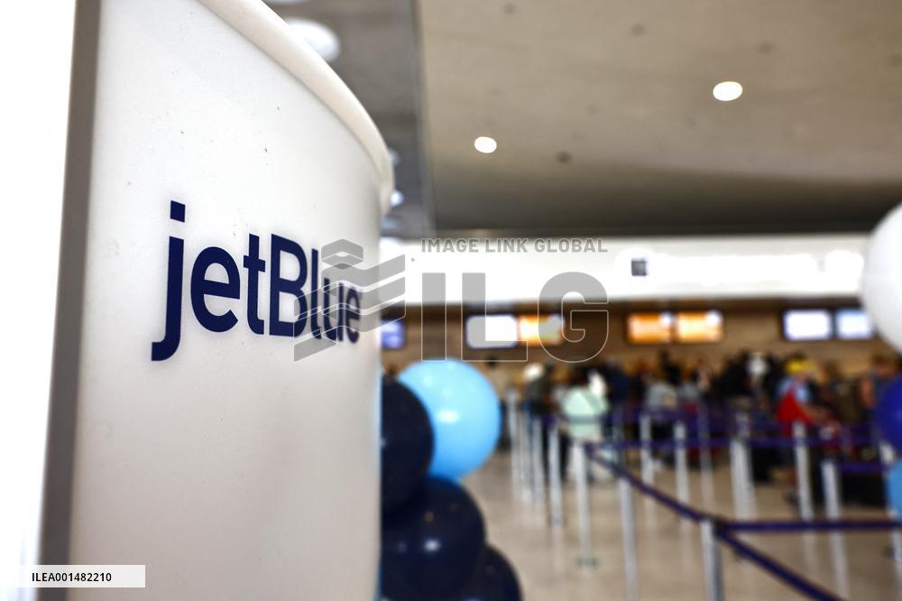 Jetblue Airbus A321 Neo Transatlantic Flight Inauguration - Paris