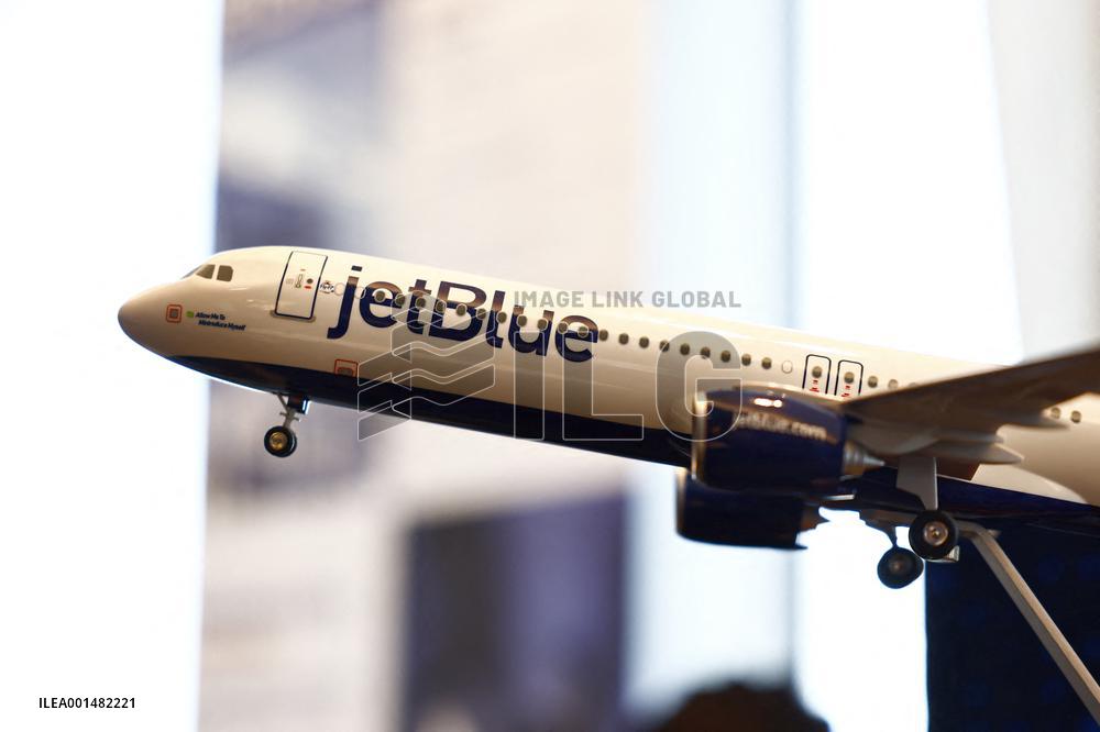 Jetblue Airbus A321 Neo Transatlantic Flight Inauguration - Paris