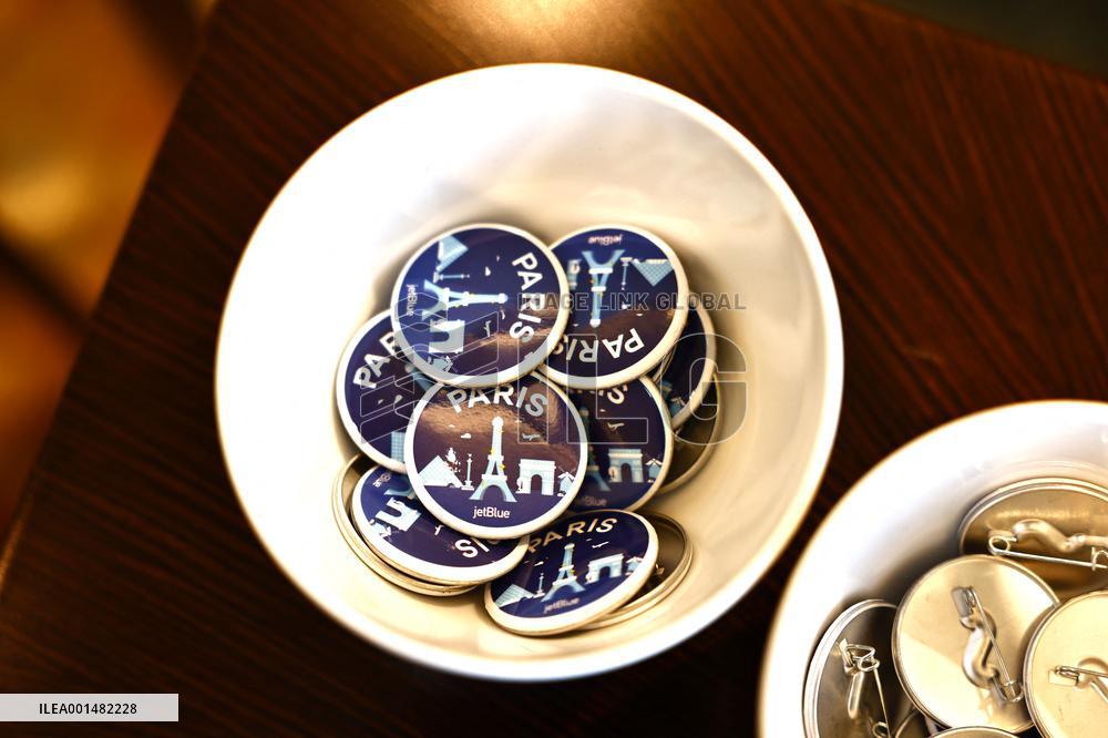 Jetblue Airbus A321 Neo Transatlantic Flight Inauguration - Paris