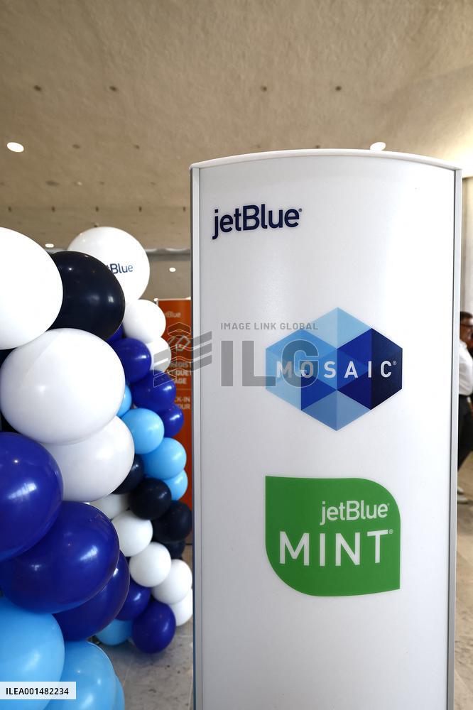 Jetblue Airbus A321 Neo Transatlantic Flight Inauguration - Paris