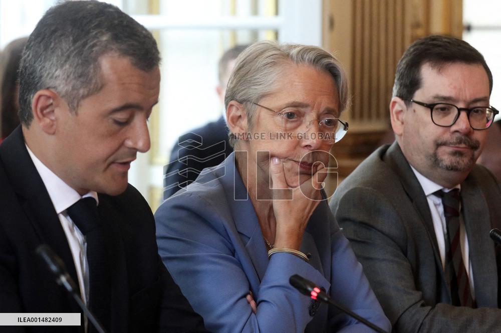 Interministerial Committee for Cities Meeting - Paris